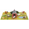 MALIK Magnetic Mini Animals Set 62333 — Ūkio tematikos magnetinių žaislų figūrėlės mažyliams