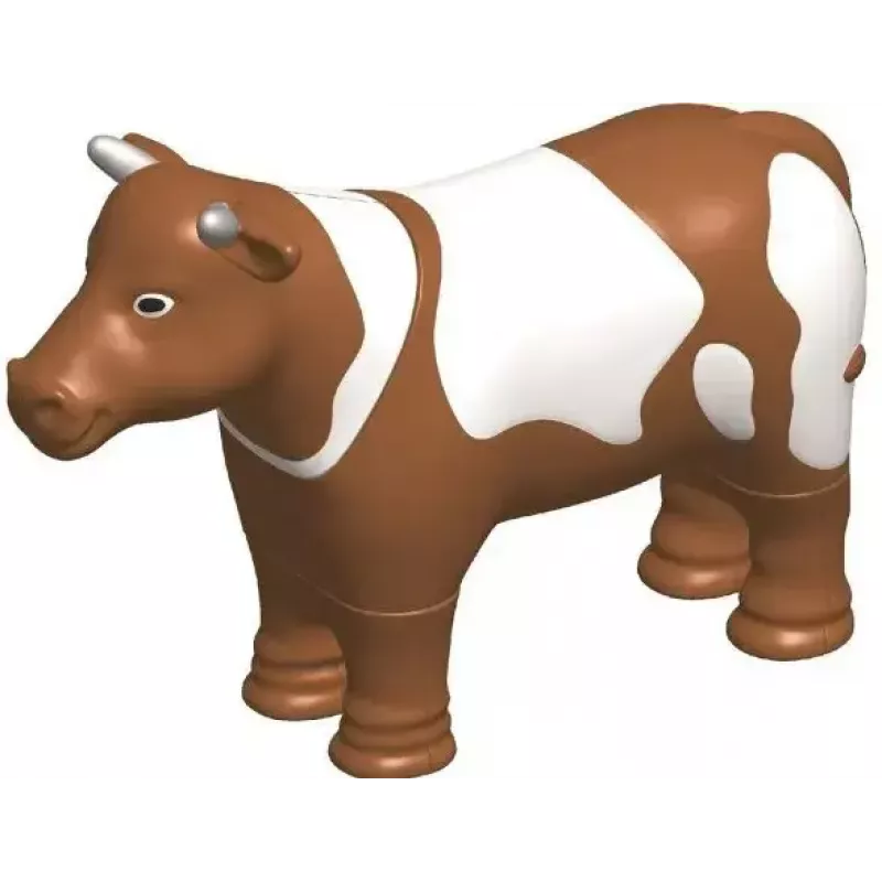 MALIK Magnetic Mini Animals Set 62333 — Ūkio tematikos magnetinių žaislų figūrėlės mažyliams