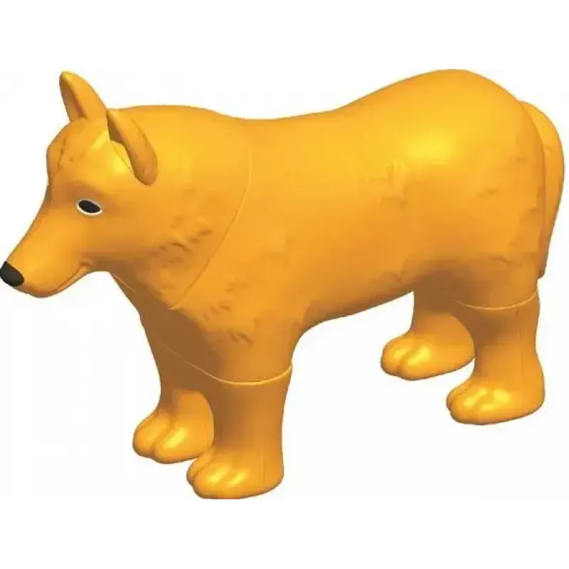 MALIK Magnetic Mini Animals Set 62333 — Ūkio tematikos magnetinių žaislų figūrėlės mažyliams