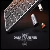 Axagon HMC-KB-CRL, USB 5Gbps šakotuvas su klaviatūra, HDMI 4K/60Hz, 3x USB-A, SD/mSD, garso lizdas, PD100, kirilicos išdėstymas