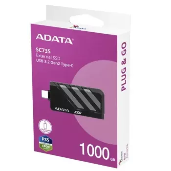 SSD diskas ADATA 1TB išorinis 2,5 colio U3.2C SC735