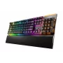 Mechaninė žaidimų klaviatūra be quiet! Light Mount Silent Tactile USB QWERTY US English, RGB, pilno dydžio, USB Type-A – Type-C laidas