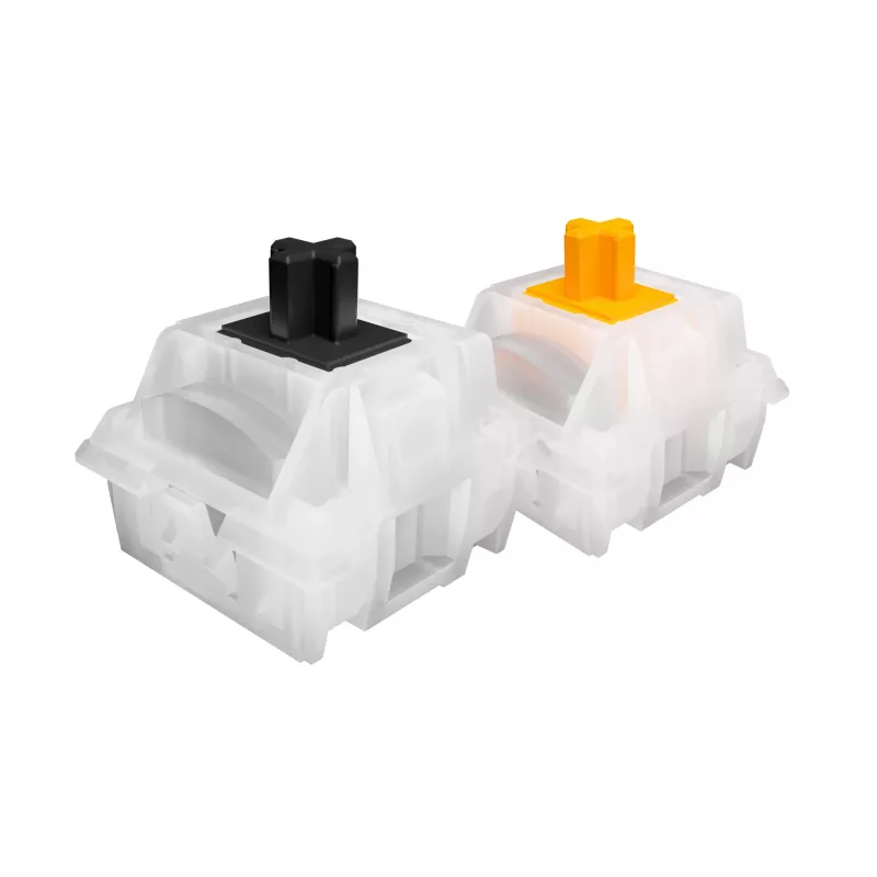Mechaninė žaidimų klaviatūra be quiet! Light Mount Silent Tactile USB QWERTY US English, RGB, pilno dydžio, USB Type-A – Type-C laidas