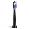Philips Sensitive HX6052/88 2 vnt. šepetėlių galvučių rinkinys, 2 vnt., juoda, 3 mėn., itin minkšta, Philips, Philips Sonicare