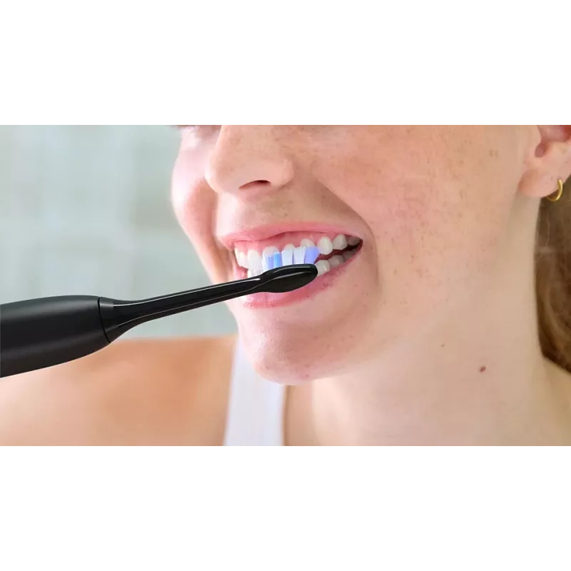 Philips Sensitive HX6052/88 2 vnt. šepetėlių galvučių rinkinys, 2 vnt., juoda, 3 mėn., itin minkšta, Philips, Philips Sonicare