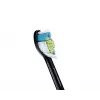 Philips Sonicare Optimal White HX6062/88 2 vnt. šepetėlių galvučių rinkinys, 2 vnt., Juoda, 3 mėn., Vidutinio kietumo, 62000 judesių per minutę, Philips
