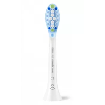 Philips Premium Plaque Defence HX9042/87 2 vnt. šepetėlių galvutės, 2 vnt., balta, 3 mėn., vidutinė, Philips