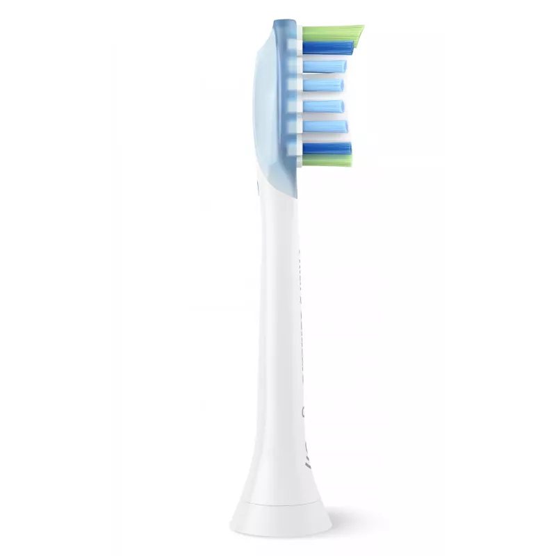 Philips Premium Plaque Defence HX9042/87 2 vnt. šepetėlių galvutės, 2 vnt., balta, 3 mėn., vidutinė, Philips