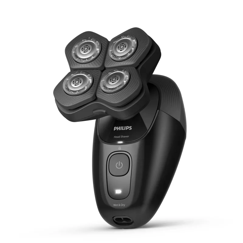 Galvos skustuvas Philips HS5980/15 ComfortCut peiliukai Juoda Baterija