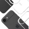 3MK telefono dėklas Apple iPhone 17 Air — permatomas TPU/PU dėklas, tinka 6,5 colių (16,5 cm) ekranui