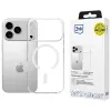 Apsauginis dėklas 3MK Armor MagCase, skirtas Apple iPhone 17 Pro, magnetinis tvirtinimas, permatoma / dūminė apdaila