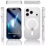 Apsauginis dėklas 3MK Armor MagCase, skirtas Apple iPhone 17 Pro, magnetinis tvirtinimas, permatoma / dūminė apdaila
