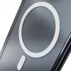 Telefono dėklas 3MK, skirtas Apple iPhone 17, permatomas TPU/PU dėklas, 6,3 colio (16 cm) ekranui