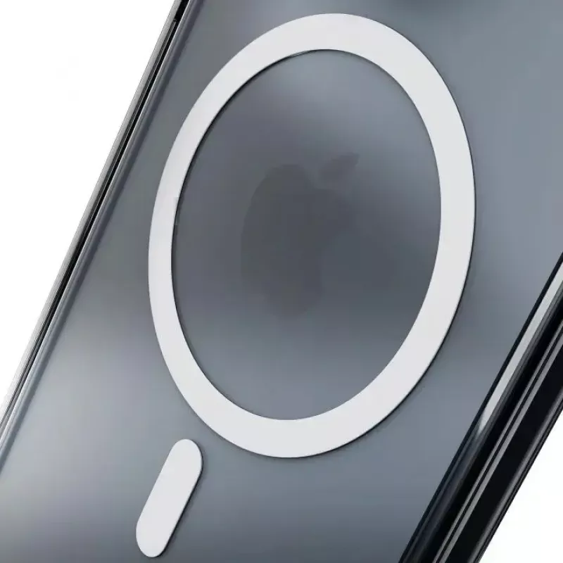 Telefono dėklas 3MK, skirtas Apple iPhone 17, permatomas TPU/PU dėklas, 6,3 colio (16 cm) ekranui