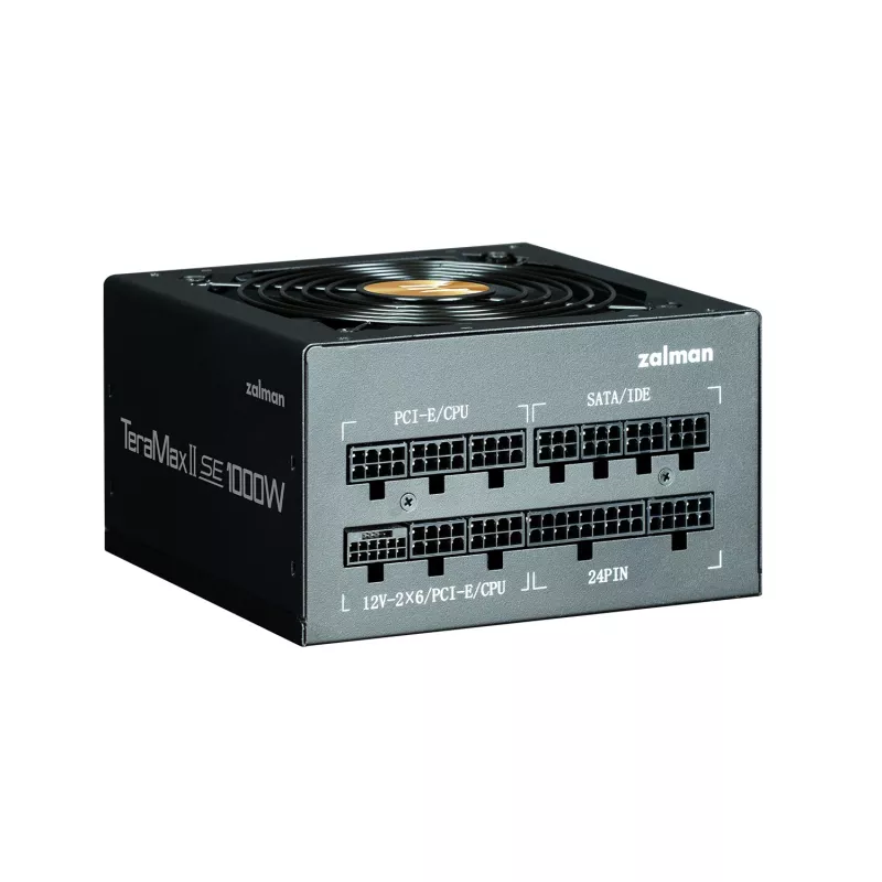 Zalman TeramaxII SE maitinimo blokas 1000 W 18+10 pin ATX ATX juoda
