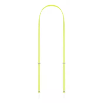„Apple“ kryžminis dirželis, Neon Geltona, 2,08 m, rPET, nerūdijantis plienas
