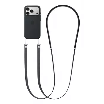 APPLE Petnešėlė per petį – juoda