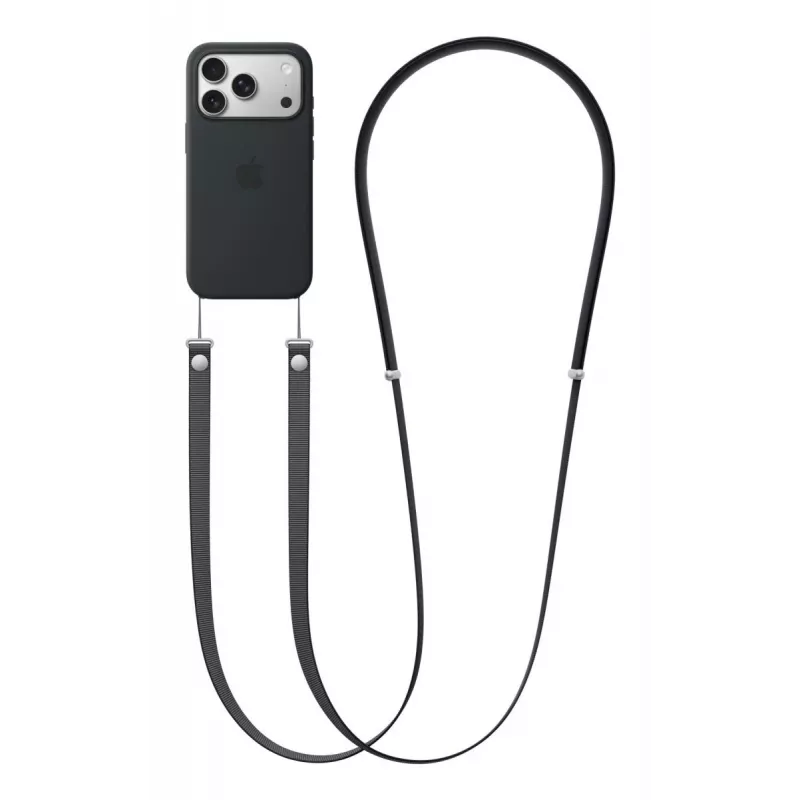 APPLE Petnešėlė per petį – juoda