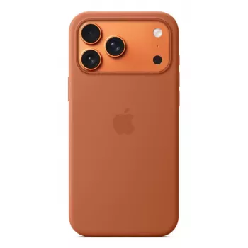 APPLE iPhone 17 Pro Max - Silikoninis dėklas su MagSafe - Terakotos spalva