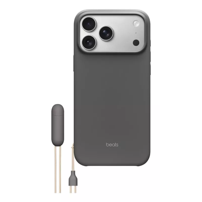APPLE Beats iPhone 17 Pro Max - Dėklas su atrama, MagSafe ir kameros valdymu - Granito pilkumo