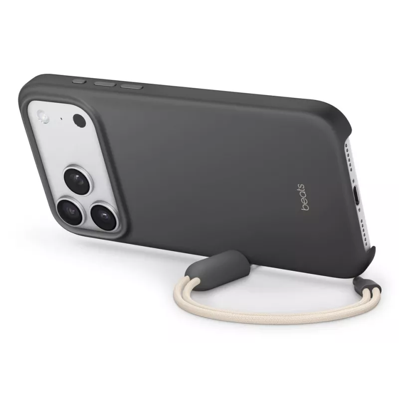 APPLE Beats iPhone 17 Pro Max - Dėklas su atrama, MagSafe ir kameros valdymu - Granito pilkumo