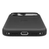 Dangtelis Apple iPhone 17 Pro TechWoven Case su MagSafe Juoda