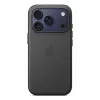 Dangtelis Apple iPhone 17 Pro TechWoven Case su MagSafe Juoda
