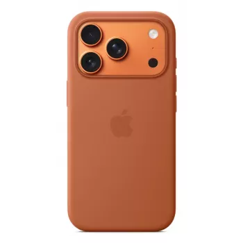 APPLE iPhone 17 Pro - Silikoninis dėklas su MagSafe - terakota