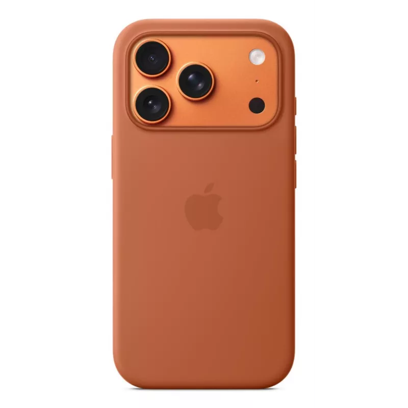 APPLE iPhone 17 Pro - Silikoninis dėklas su MagSafe - terakota