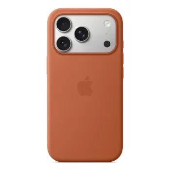 APPLE iPhone 17 Pro - Silikoninis dėklas su MagSafe - terakota
