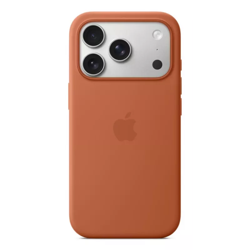 APPLE iPhone 17 Pro - Silikoninis dėklas su MagSafe - terakota