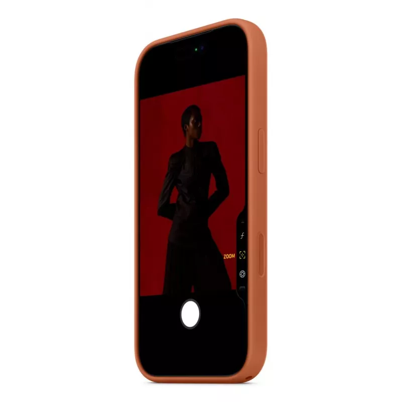 APPLE iPhone 17 Pro - Silikoninis dėklas su MagSafe - terakota