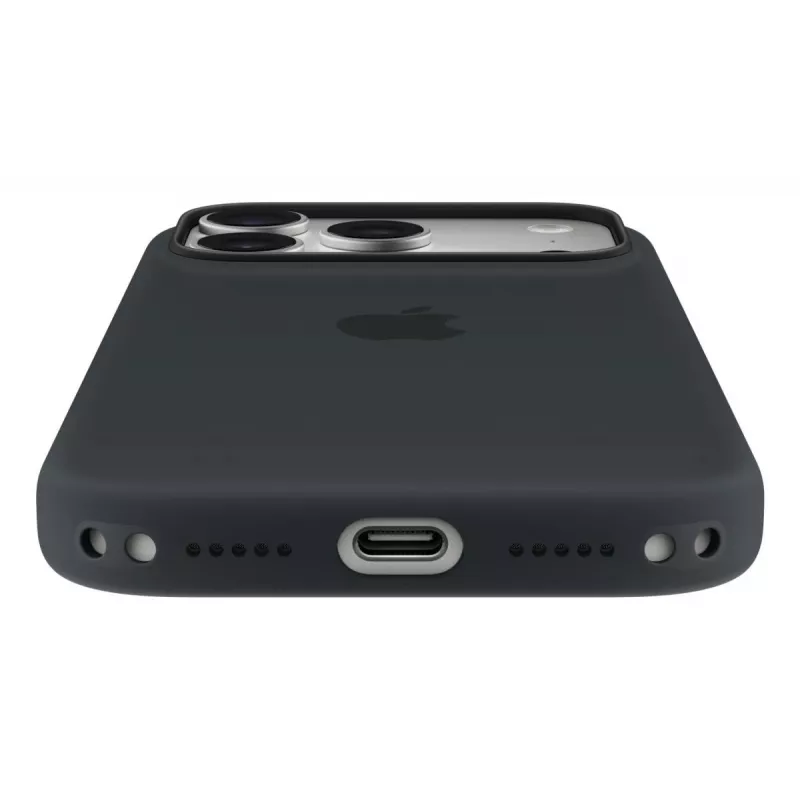 APPLE Apple Silikono dėklas su MagSafe iPhone 17 Pro juodas