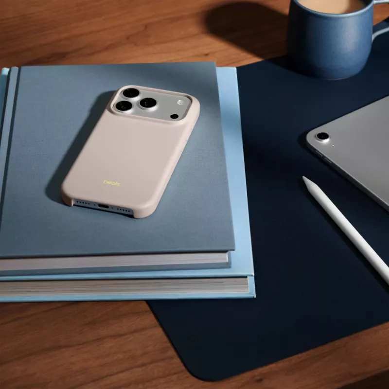 APPLE Beats iPhone 17 Pro - Dėklas su MagSafe ir kameros valdymu - Lime Stone