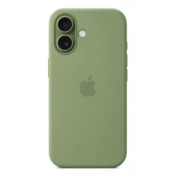 Silikoninis dėklas Apple iPhone 17 MagSafe Light Moss žalias