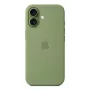 Silikoninis dėklas Apple iPhone 17 MagSafe Light Moss žalias