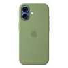Silikoninis dėklas Apple iPhone 17 MagSafe Light Moss žalias