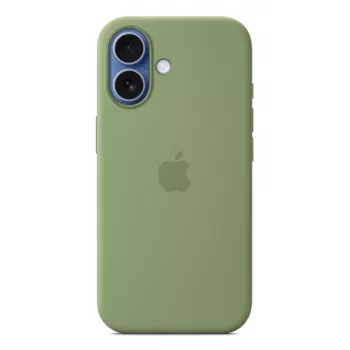 Silikoninis dėklas Apple iPhone 17 MagSafe Light Moss žalias