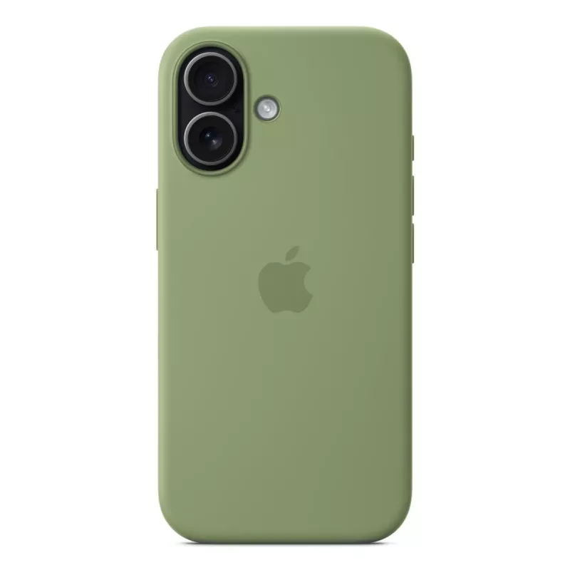 Silikoninis dėklas Apple iPhone 17 MagSafe Light Moss žalias