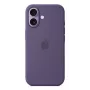 Silikono dėklas Apple iPhone 17 Purple Fog dangtelis vienspalvis