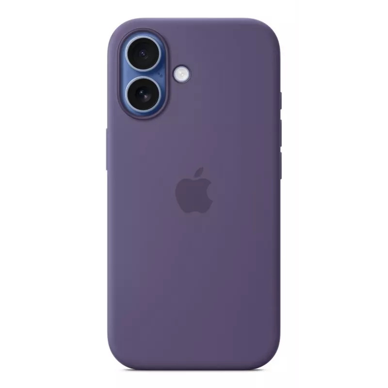 Silikono dėklas Apple iPhone 17 Purple Fog dangtelis vienspalvis