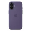 Silikono dėklas Apple iPhone 17 Purple Fog dangtelis vienspalvis