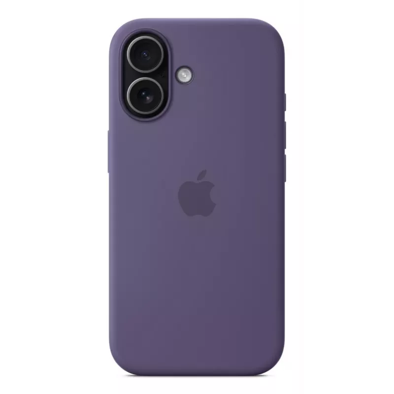 Silikono dėklas Apple iPhone 17 Purple Fog dangtelis vienspalvis