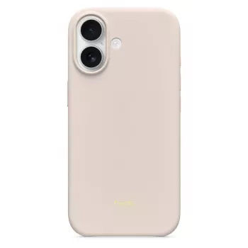 Apple Beats iPhone 17 dėklas su MagSafe ir kameros valdymu, kalkakmenio spalvos