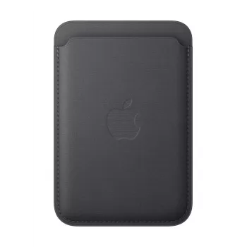 Kortelių laikiklis Apple iPhone FineWoven Wallet su MagSafe, juodas