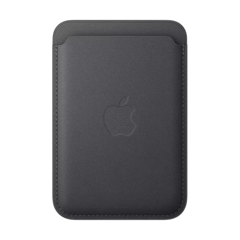 Kortelių laikiklis Apple iPhone FineWoven Wallet su MagSafe, juodas