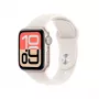Apple Watch SE 3 GPS 40mm Starlight aliuminio korpusas Starlight sportinė apyrankė M/L