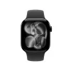 Išmanusis laikrodis Apple Watch Series 11 GPS + Cellular 42mm Jet Black Aluminium Case Black Sport Band S/M