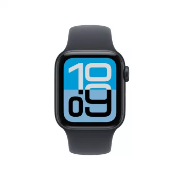 Apple Watch SE 3 GPS Cellular 40mm Midnight Aliuminio korpusas su juodu dirželiu