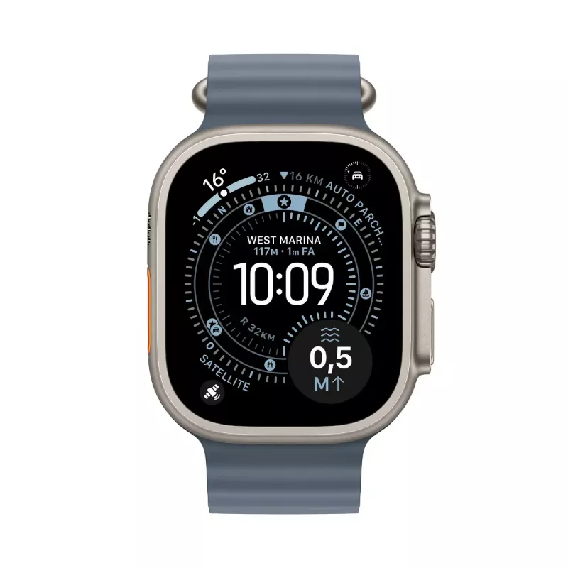 Išmanusis laikrodis Apple Watch Ultra 3 GPS + Cellular 49mm natūralaus titano korpusas